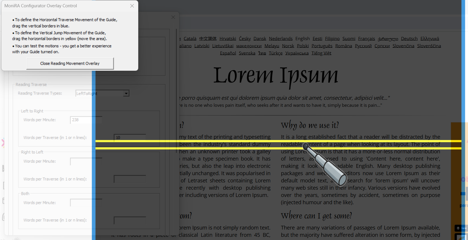 Benefits of fast reading